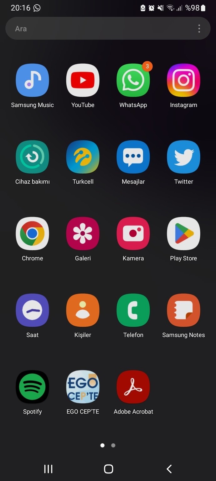 Android 12 surumu duvar kagidi sorunu?