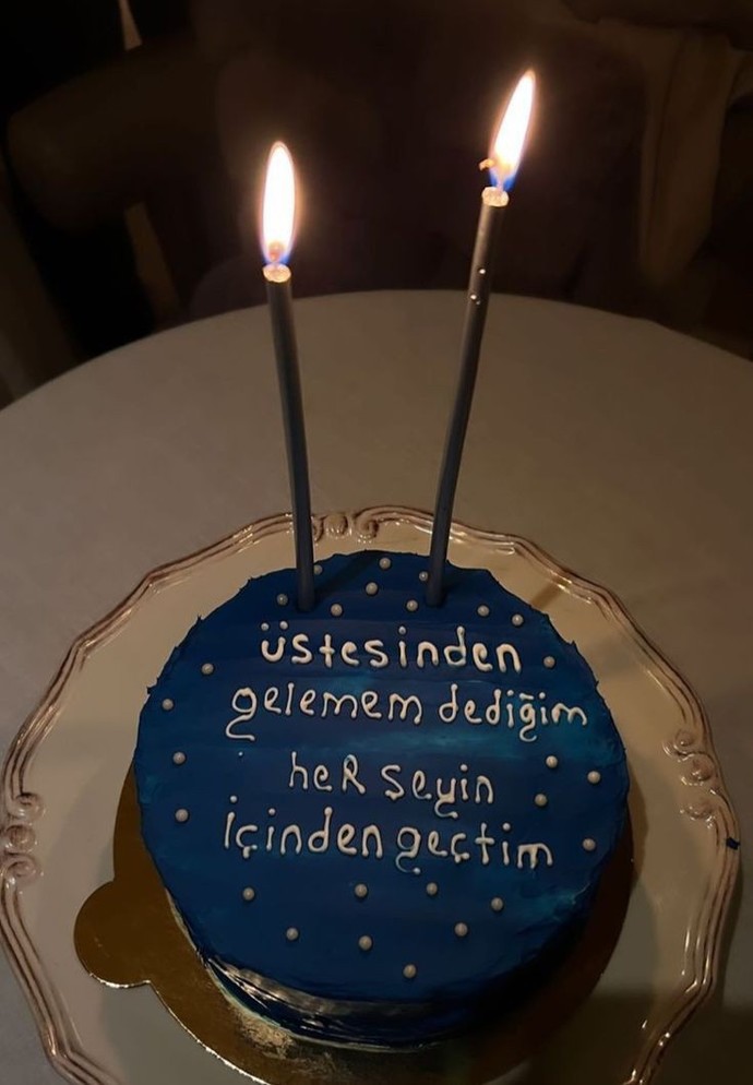 Doğum günüme böyle bir pasta yaptırsam olur mu?