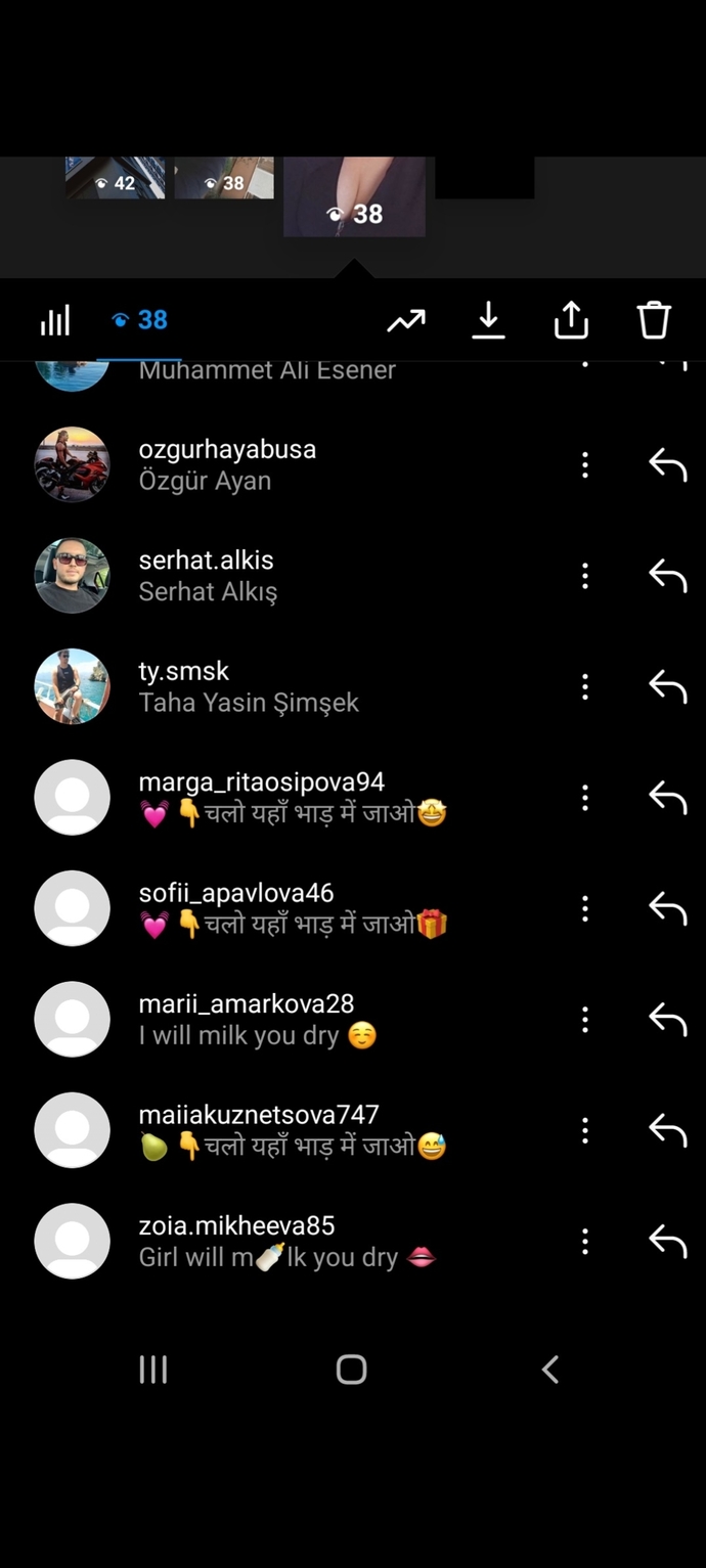 Hikayeme bu şekilde hesaplar bakıyor, bu ne bilen var mı?