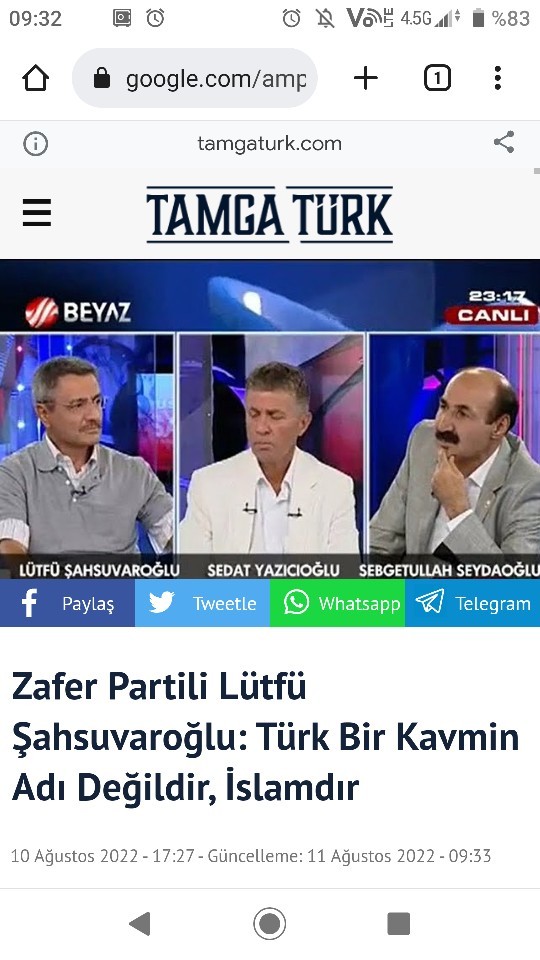 ÜMİT Özdağ, neden tarikatçi Lütfü Şahsuvaroğluyu Genel Başk Yrd yaptı?