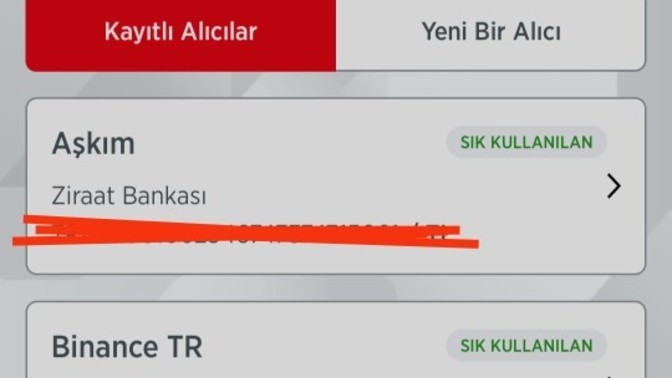 Ziraat Bankası kayıtlı alıcılar nasıl silinir?