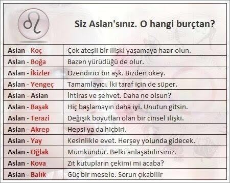 Hangi burçla ask uyumun nasıldır 😂😂😂 ?