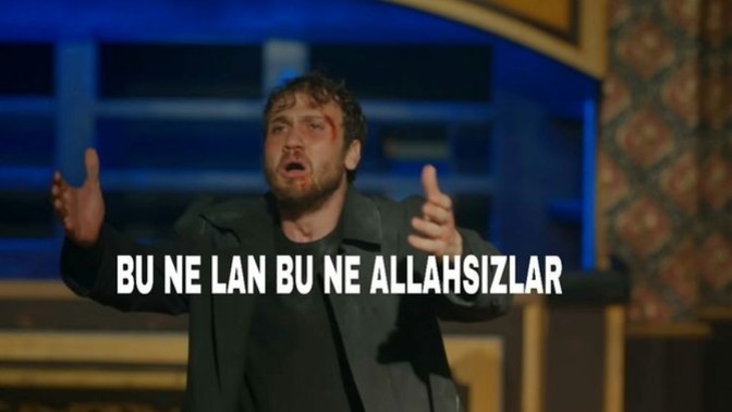 "Kaybetti isem... sebepten kaybettim." Sen neyden kaybettin?