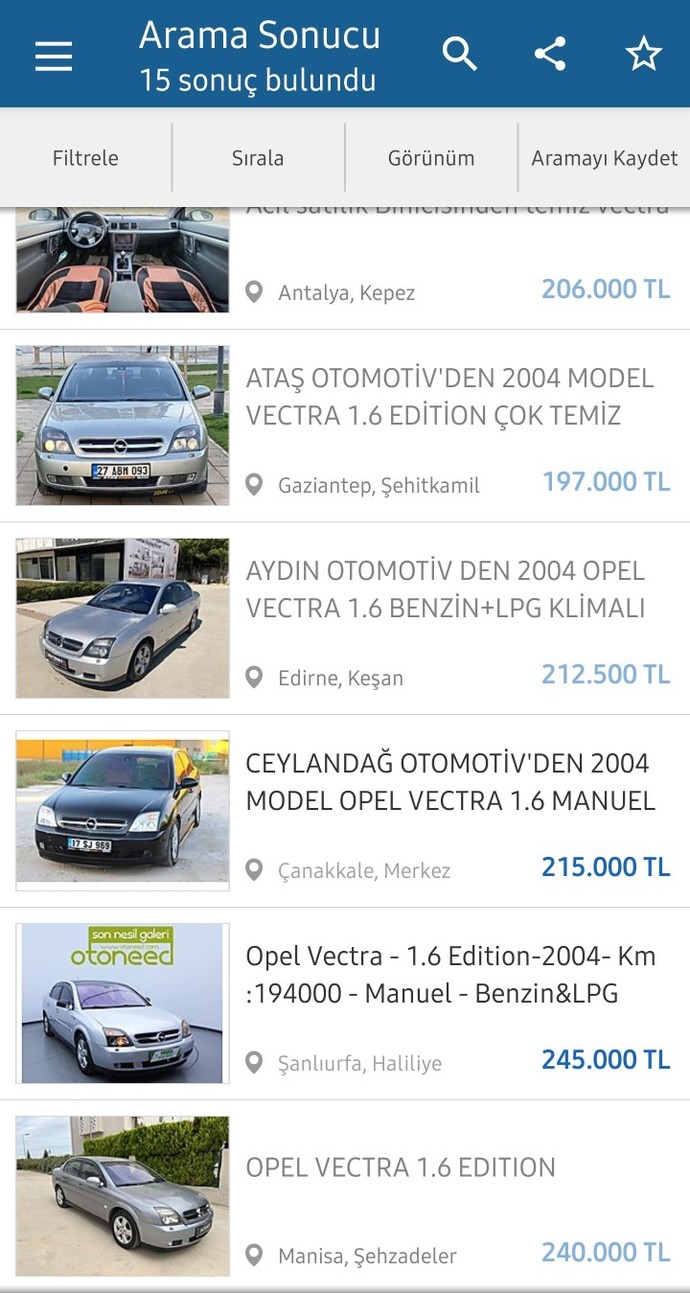 Eski fiyatları özlüyor musunuz?