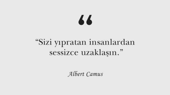 Sizi yıpratan insanlara karşı tavrınız nasıldır?