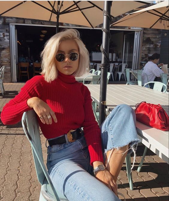 Sana kırmızı çok yakışıyor mu?