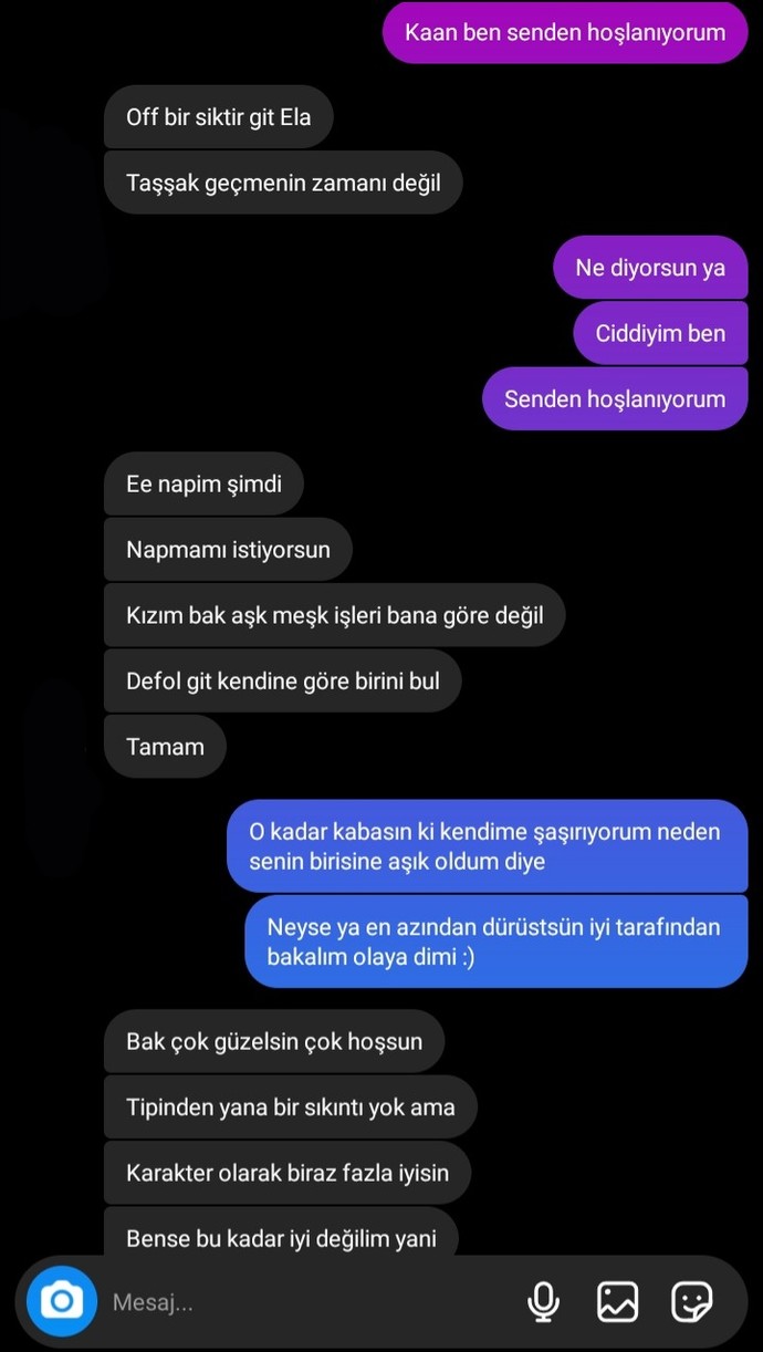 Ben neden hep böylelerine aşık oluyorum?