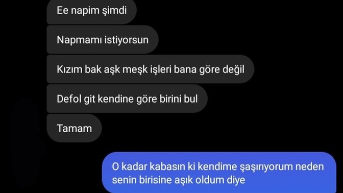 Ben neden hep böylelerine aşık oluyorum?