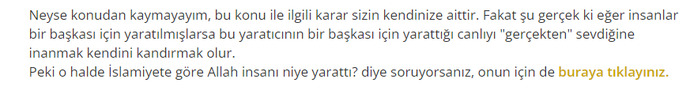 Biz muhammed için mi yaratıldık yoksa Allaha kulluk etmek için mi?