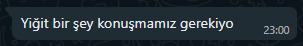 Arkadaşlar az önce böyle bir mesaj geldi ne demek istiyor?