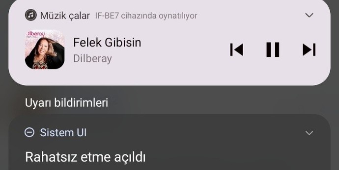 Geceye bir müzik bırakın ama bu sefer daha efkarlı olsun?