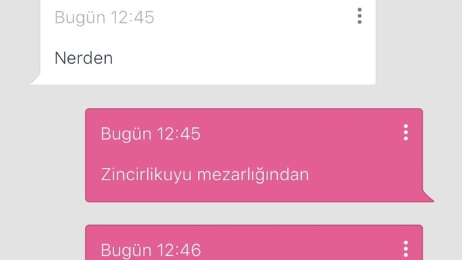 Bana neden kızıyorsunuz ben size ne yaptım?