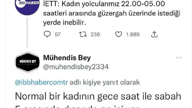 Sizce kadınların gece ve sabahın erken saatlerinde dışarıda ne işi var (!)?