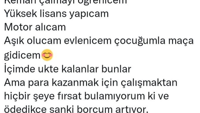 İçinizde ukte kalan ne var? Hayallerden bahsetmeye ne dersiniz?