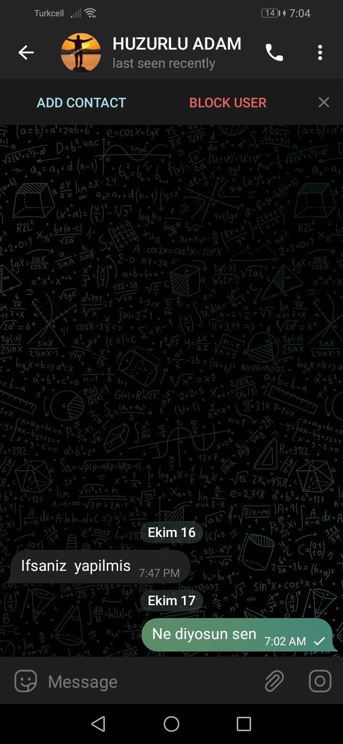 Ben zina yapmadım sevgilim bile yok konuştuğum erkekte benim nasıl ifşam çıkıyor?