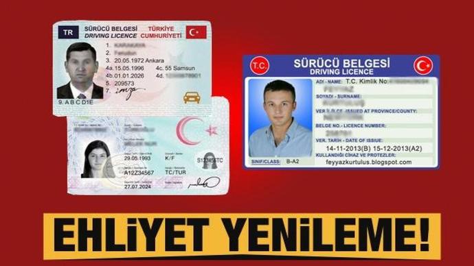 Sürücü belgesini yenilemeyen kaldı mı?