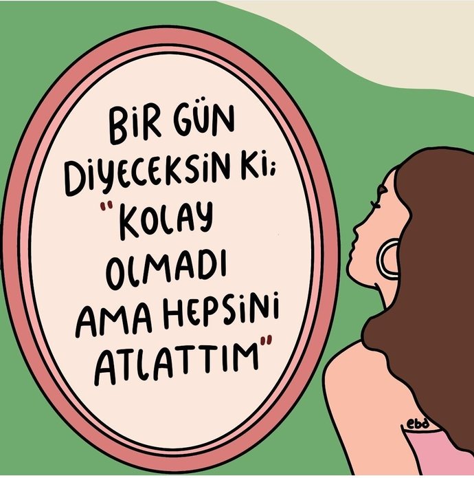 Bir gün aynadan baktığınıza kendinize ne söylemek istersiniz?