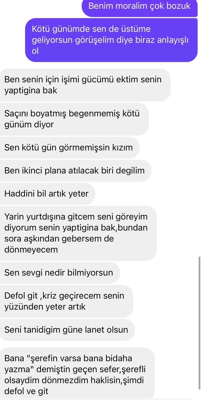 Sevgilim bu kadar kızmakta ve ayrılmakta haklı mı sizce😳?