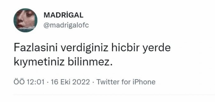 Fazla değer veren taraf hep kaybetmeye mahkum mudur?
