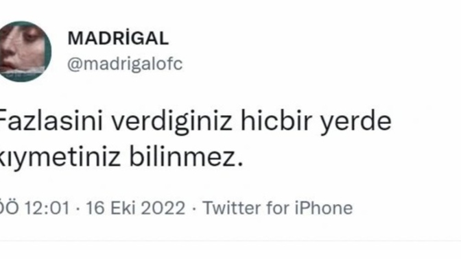 Fazla değer veren taraf hep kaybetmeye mahkum mudur?