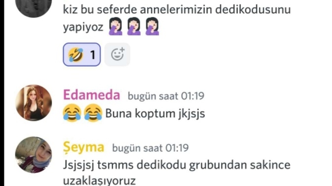 Dedikodu yapmayı en çok kiminle seversiniz?