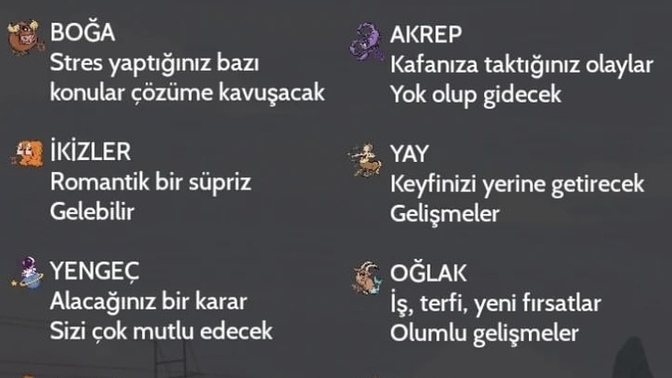 Burçları Ekim sonunda neler bekliyor?