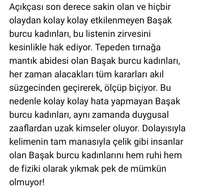 En güçlü kadın hangi burçlardan çıkar?