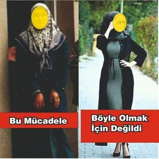 Gündemde yine baş örtüsü tartışması var sizce?