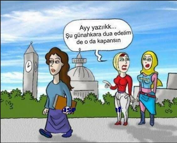Gündemde yine baş örtüsü tartışması var sizce?