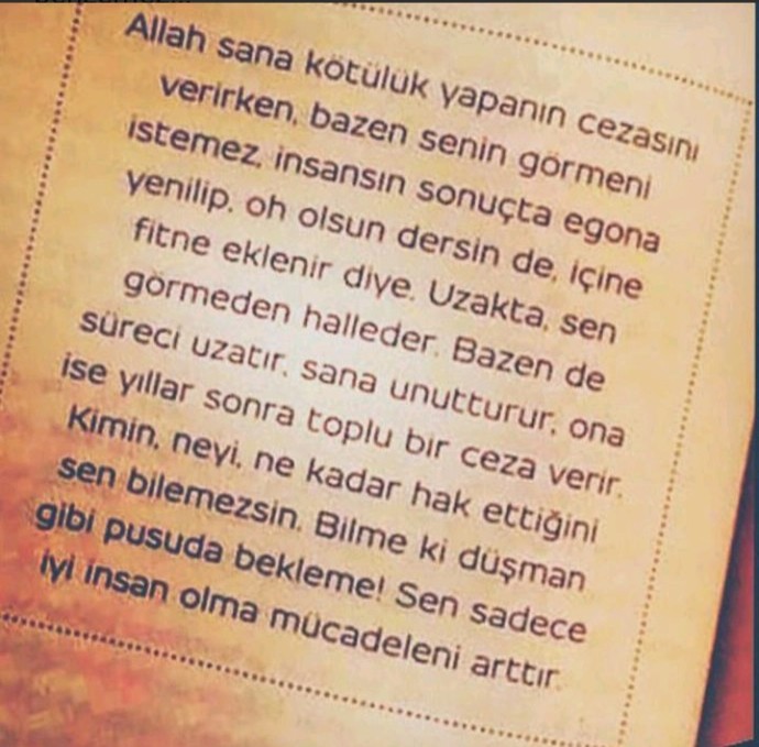 Siz hic Allahın adaletinden şüphe ettiniz mi?