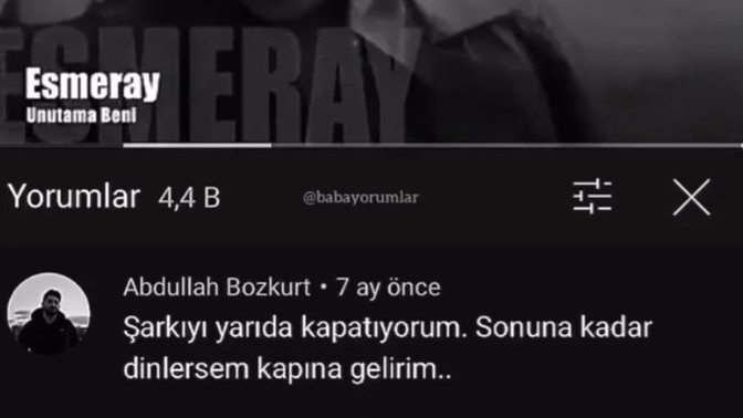 Youtube'da izlediğiniz şarkıların yorumlarını okuyor musunuz?