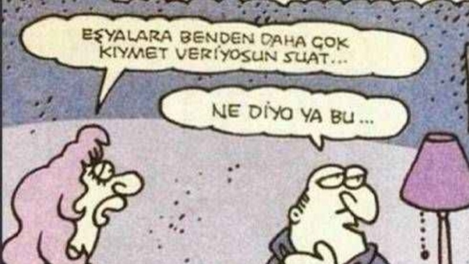 Sizin için eşyalar mı daha çok önemli yoksa insanlar mı?