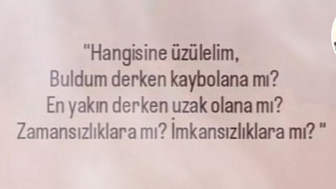 Neye/nelere üzülmek gerekir?