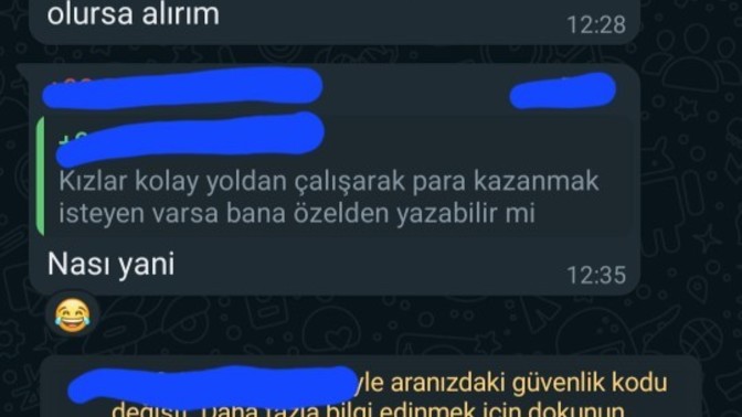 Malum iş için artik alenen okul gruplarında ilan mi veriliyor?