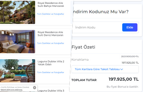 Antalyada 4 gecelik erken rezervasyon tatil fiyatı 197 bin TL! Tatil yapmak artık hayal mi oldu?