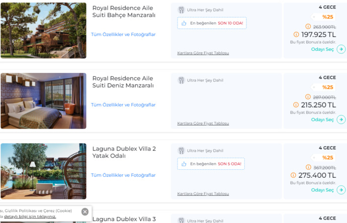 Antalyada 4 gecelik erken rezervasyon tatil fiyatı 197 bin TL! Tatil yapmak artık hayal mi oldu?