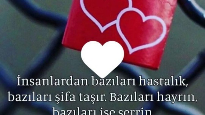 Hastalık mı? Şifa Mı?
