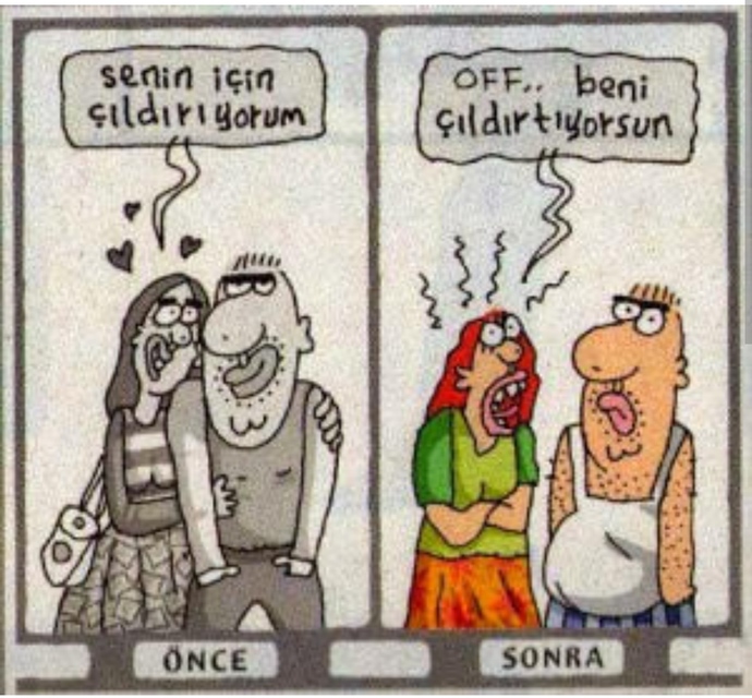 Evlenince kadın/erkek davranışları değişir mi?