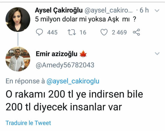 5 milyon dolar mı yoksa aşk mı?
