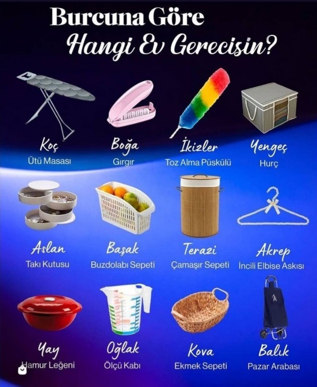 Burcuna göre hangi ev gerecisin..🤔😅?