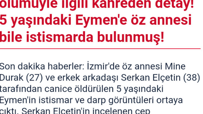 İzmir de ki Eymen bebeği biliyor musun 😔peki ya bir anne evladına en fazla ne kötülük yapabilir onu biliyor musun?