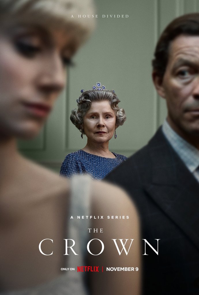 Emmy ödüllü The Crown dizisinin yeni posteri yayınlandı, izlemiş miydiniz?