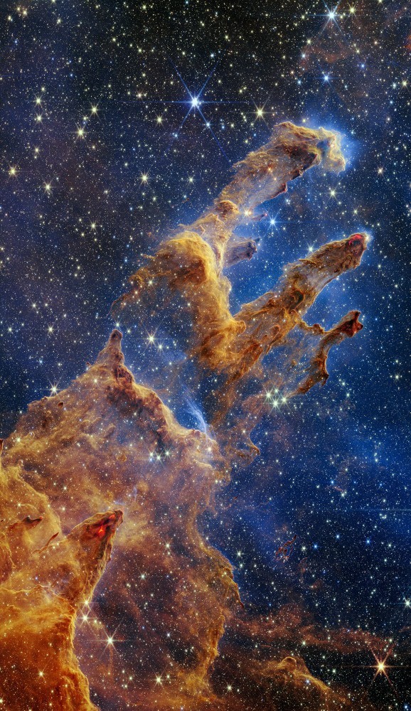James Webb teleskobu, Hubble uzay teleskobunun yıllar önce fotoğrafladığı kareyi tekrar çekmiş, muhteşem değil mi?