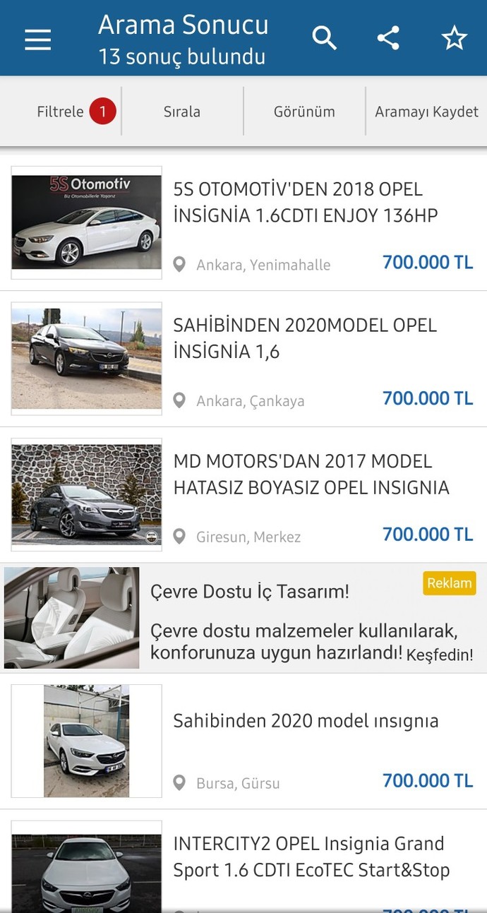 700 bin TL paranız olsa, Seat Leon mu tercih edersiniz Corsa mı?