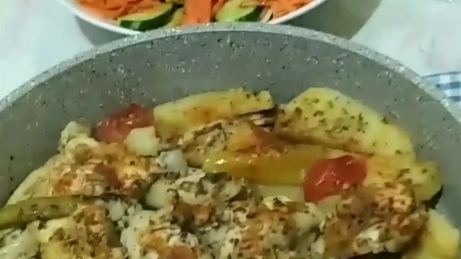 Akşam yemeğim en doğalından nasıl olmuş? Siz neler yediniz?