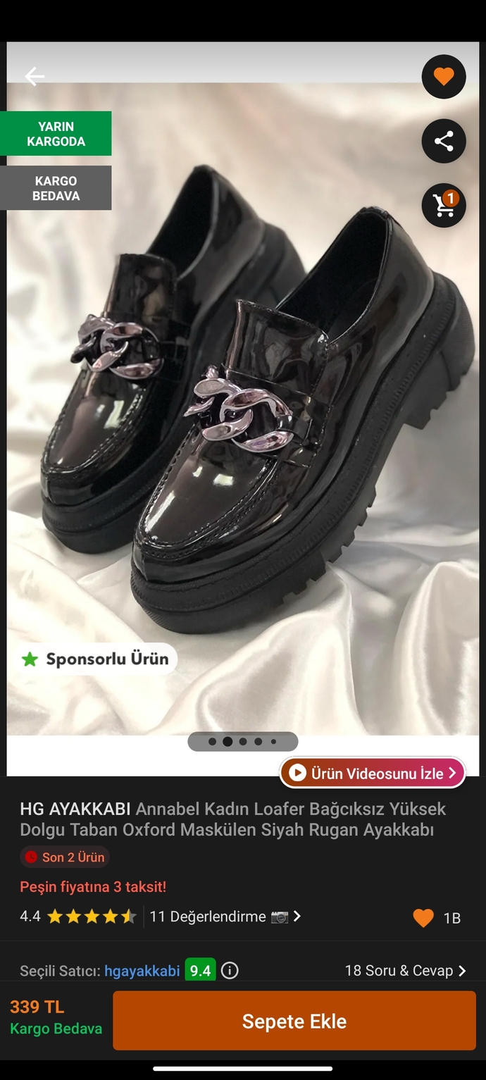 Bu lolita ayakkabılara 500₺ vermeme değer mi?