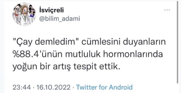 Hangi cümleyi duymak seni mutlu ediyor?