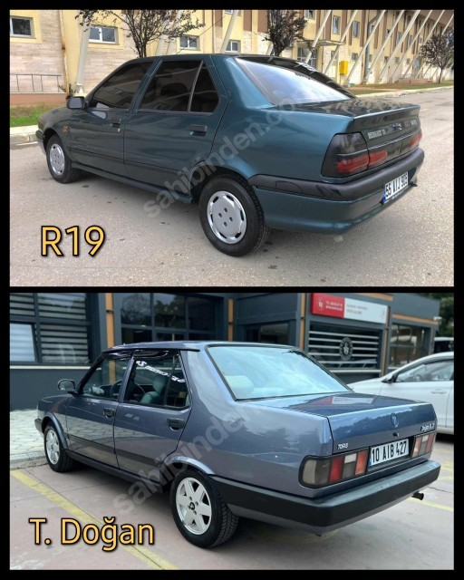 Renault 19 🆚 Tofaş! Senin tarafın hangisi?