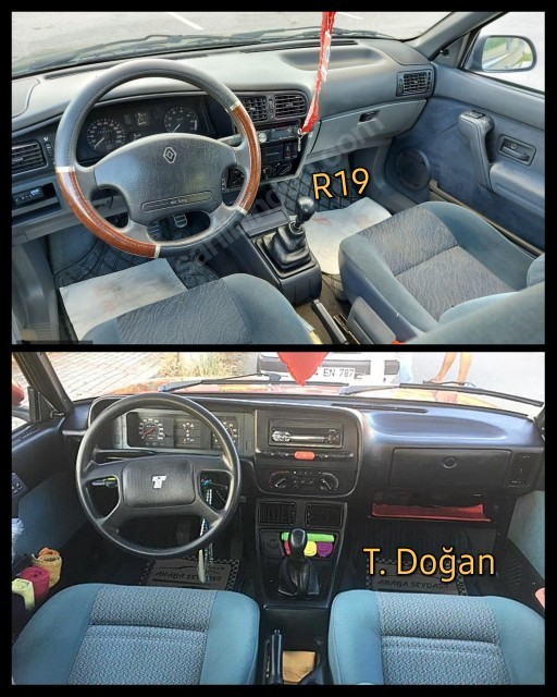 Renault 19 🆚 Tofaş! Senin tarafın hangisi?