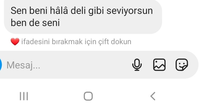 Sevdigim adam kalbimi cok kirdi ayrildim ve surekli boyle mesajlar atiyo bu mesaj sizce samimi beni seviyomu